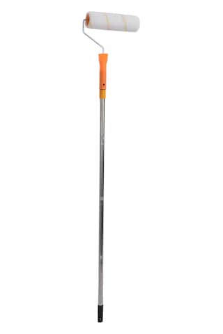 Dofolink Stainless Steel Boya Roller Seti - 1.2m Uzatılabilir Gövde + 9 İnç Roller, Çok Fonksiyonlu Boyama Aracı, Kolay Temizlenir Ve Montaj Edilir