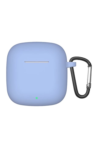 Huawei Freebuds Se 2 Uyumlu Yumuşak Silikon Kılıf+kanca Açık Mavi