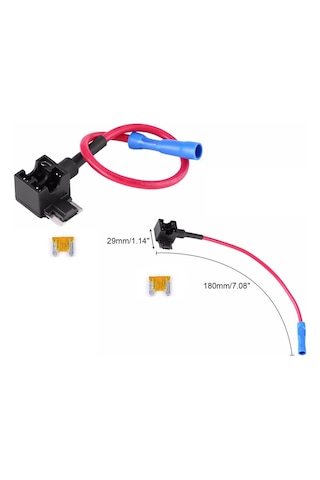 Fuse Tap Micro Mini Low Tip Sigorta Kutusu Bağlantı Aparatı 5