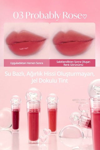 Perıpera Ink Jellable Tint 03 Probably Rose