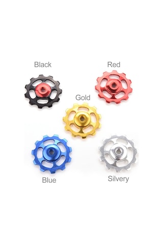 Reedark Alüminyum Cnc Bisiklet Arka Vites Tekerleği 11t, Seramik Rulmanlı, 7.7g, Sürtünme Azaltıcı, Mtb/yol Bisikleti İçin, Siyah