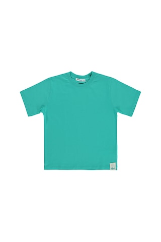 Civil Boys Basic Surf Etiketli 6-9 Yaş Tişört - Yeşil Benetton