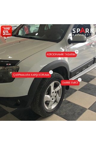 Dacia Duster 2010-2017 Yıl Aralığı Uyumlu 8 Parça Çamurluk Dodik