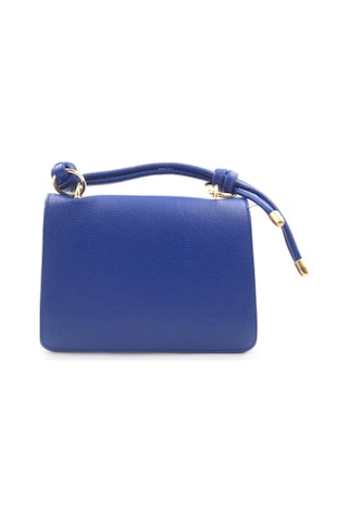 Melen Shoes Pouch Mavi Zarf Model 2 Bölmeli El Ve Omuz Çantası Çok Renkli