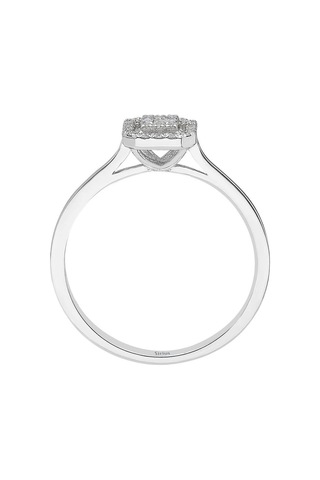 Sirius F Renk 0,16 Karat Baget Pırlanta Yüzük 0817R0265