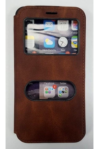 Huawei Psmart 2019 Kapakli Gizli Miknatisli Magnum Kilif 482458125