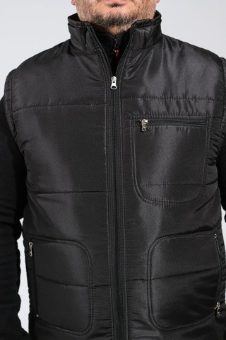 Derin Mavi Çok Cepli Günlük - İş Yeleği Xl-10xl Arası Bedenler Siyah