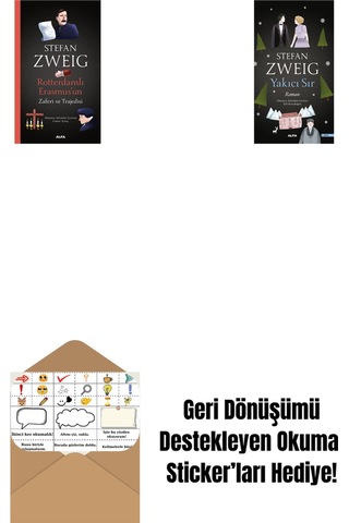Rotterdamlı Erasmus Un Zaferi Ve Trajedisi + Yakıcı Sır + Okuma Sticker'ları
