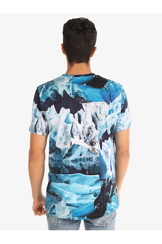 Colin's Colins Mavi Erkek Tshirt K.Kol 001