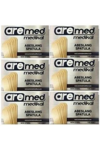 Aremed Abeslang Tahta Dil Basacağı Dil Çubuğu Ahşap Ağda Spatulası 6 x 100'lü Aremed Abeslang Tahta Dil Basacağı Dil Çubuğu Ahşap Ağda Spatulası 6 x 100'lü