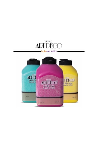 Artdeco Akrilik Boya 500Ml Seçmeli 3619 Beyaz