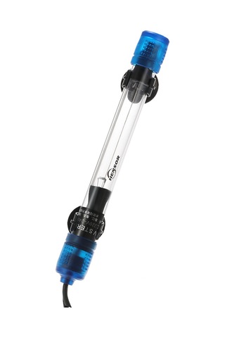 Jeemson 7w Su Altı Uv Işığı Akvaryum Dezenfektörü Alg Ve Bakteri Temizleyici Küçük Avrupa Tipi Mor