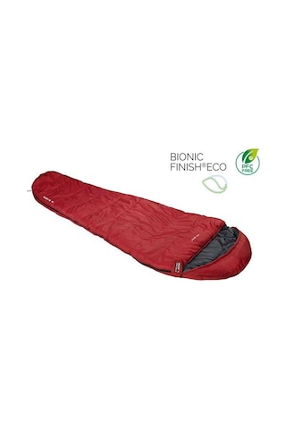 High Peak Tr 300 Sol Fermuarlı -16 C Uyku Tulumu - Kırmızı Çok Renkli