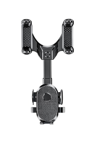 Xindoker 2022 Yeni Model Ar Navigasyon İçin Dokunmatik Kilitleme Özellikli 4.5-7 İnç Telefonları Tutabilen Araç Geribakış Aynası Tutucu Siyah