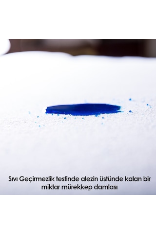 Alezya Sıvı Geçirmez Yatak Koruyucu Çift Kişilik Alez