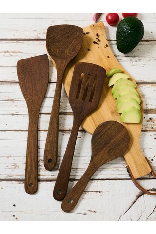 Hometopic 4 Parçalı Kürek Seti 243801017 Wenge