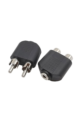 Dişi 3.5 Mm Stereo Erkek 2 Rca 2x Erkek Rca Dişi Stereo Jack