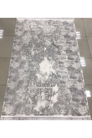 Padişah Halı Santo 77768 095 Serisi Akrilik Salon Oturma Yatak Odası Halısı Gri