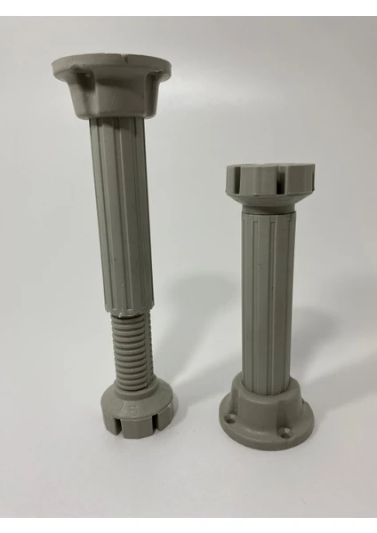 E.p.s. 15 Cm Lik Dolap Mobilya Tezgah Ayak Yükseltici Yülseltme Ayağı Tekli Gri