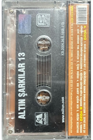 Kaset Altın Şarkılar 13 Kaset
