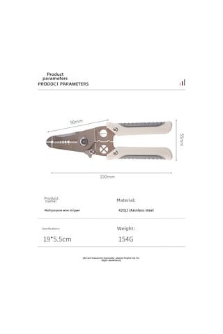 Geeksen Endüstriyel El Aleti: Çok İşlevli Elektrikli Tel Soyucu, Insülasyon Soyma Ve Presleme Aracı 089e