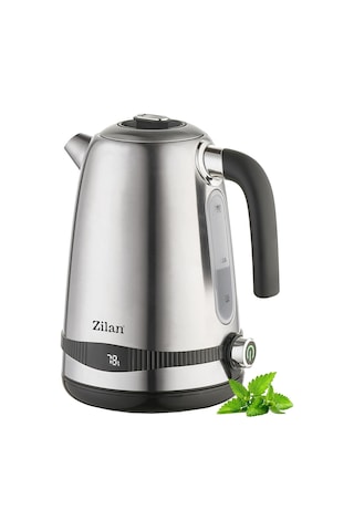 Paslanmaz Çelik Su Isıtıcısı 1,7 Litre %100 Bpa İçermez 2200 Watt Dijital Sıcaklık Göstergesi Sıcak T