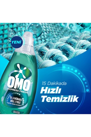 Express Fresh Kötü Koku Karşıtı Beyaz Ve Renkliler Sıvı Çamaşır Deterjanı 1480 Ml