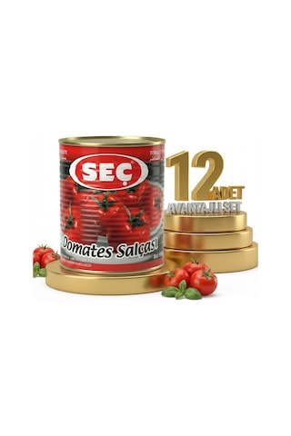 Seç Domates Salçası 12x830 Gr