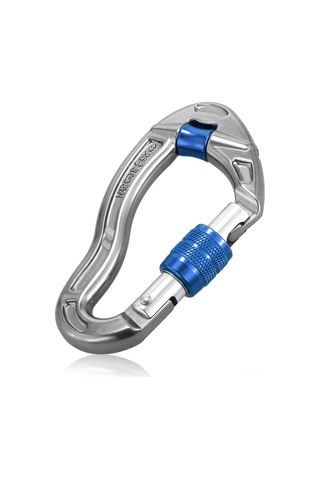 Geeksen Lixada Havacılık Alüminyum Çelik Kilit - Tırmanma, Kampçılık Ve Güvenlik İçin Dayanıklı D Karabina Çok Renkli