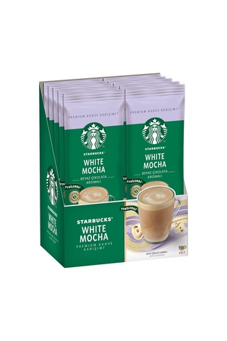 Starbucks White Mocha Premium Kahve Karışımı 10 x 24 G