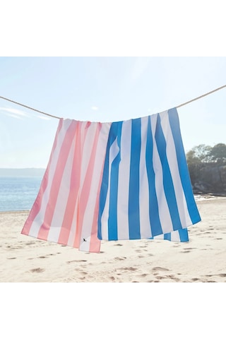 Dock And Bay Plaj Havlusu Cabana Xl Bondi Blue Mavi - Beyaz