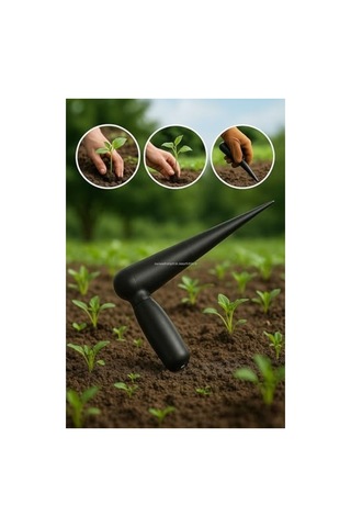 Ergonomik Fide Dikme Ve Sökme Aparatı, Sert Plastik Ve Pratik Kullanım