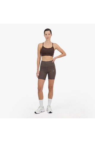 New Balance Essential Yoga Bra Kadın Kahverengi Bra Wb51039