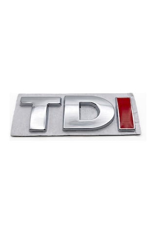 Volkswagen Uyumlu Tdı Metal Bagaj Amblemi