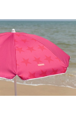 Flamingueo Cyndi Plaj Şemsiyesi Pembe Pembe
