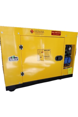 Armak PDA12000TEK 11KVA Dizel Trifaze Kabinli Portatif Jeneratör