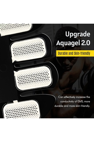 Neevoyu Usb Şarjlı Kas Trainer Seti - 6 Mod 9 Seviye - Karın + Kol Kemerleri - Pil Dahil - Ev/ofis Egzersizi Çok Renkli