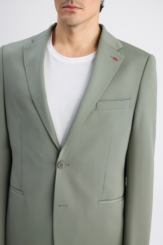 Twn Slim Fit Haki Armürlü Kumaş Ceket 6ec04bb01474m Çok Renkli