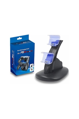 Ps4 Dualshock 4 Ikili Şarj Standı Ps4 / Slim / Pro Oyun Kolu Şarj Cihazı