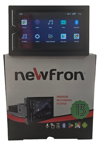 Newfron Nf L7u2 Unıversal Teyp Android 13 Multimedia Player
