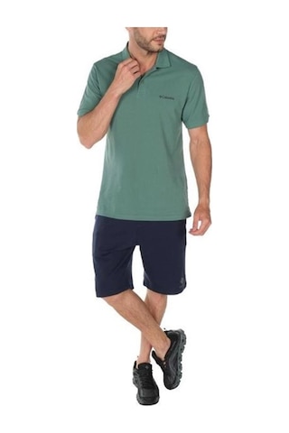 Columbia Cascade Range Solid Polo ii Erkek Tişört Yeşil
