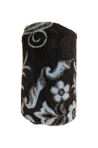 Algelsineve Çift Kişilik Lüks Peluş Akrilik Uşak Battaniyesi Lacivert