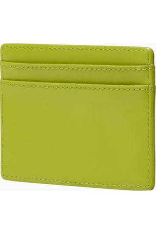 Kurt Geiger Bond Card Holder Deri Kartlık Yeşil