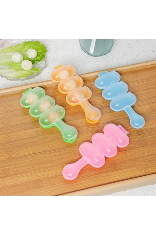 Pirinç Topu Çalkalayıcı Kendin Yap Pirinç Topu Yapıcı Çalkalayıcılar Öğle Yemeği Yapıcı Kalıp Onigiri Kalıbı Suşi Köfte 3 Eşit Top Şeklinde Mutfak Aletleri Pirinç Pembe