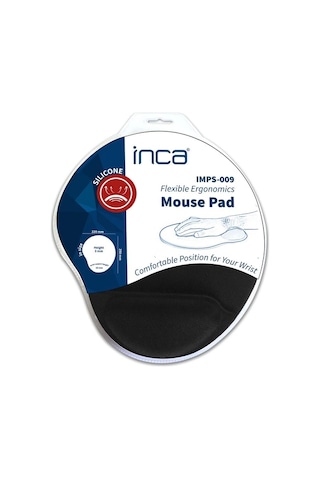Ontech - Inca Imps-009 Bılek Desteklı Sılıkon Mouse Pad