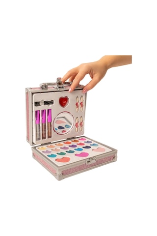 Lukky Parıltılı Kilitli Kutu Makyaj Seti