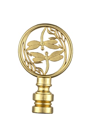 Homyl Lamba Finial Cap Topuzu Vidalı Kapak Topper Yatak Altın