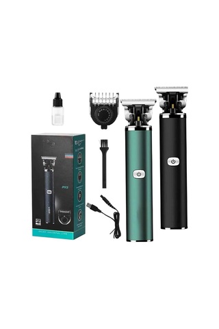 Tıraş Makinesi Profesyonel Paslanmaz Çelik T-bıçak Saç Sakal Ense Vücut