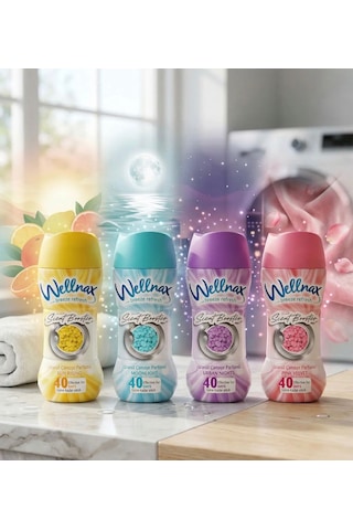 Granül Çamaşır Parfümü Pink Velvet/urban Nights/moonlight/sun Rising 4x210 Gr 4'lü Set