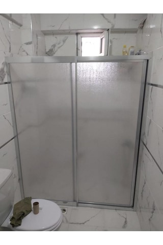 Nokta Duşakabin 125 Cm Teknesiz Mika Duşakabin Nd412 Şeffaf